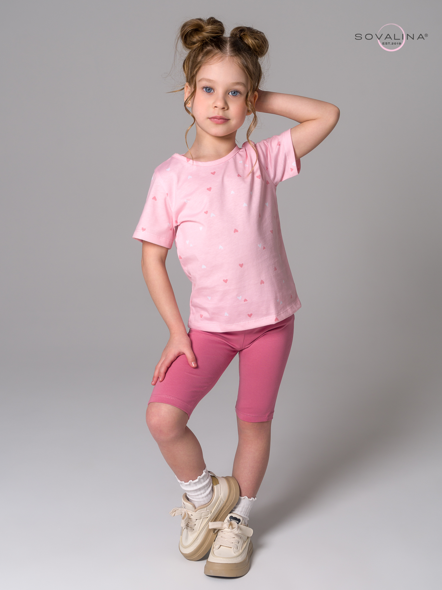 Костюм Актив розовоее конфетти-роза