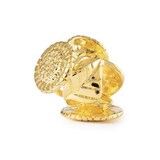 Бусина "Подсолнух" позолота