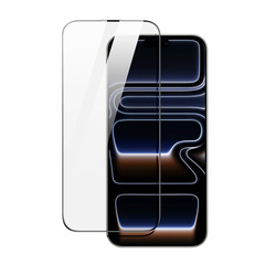 Защитное стекло для смартфона iPhone 17 Pro Max, серия Roga Series от Dux Ducis (комплект с ванночкой для автоматического выравнивания и установки)