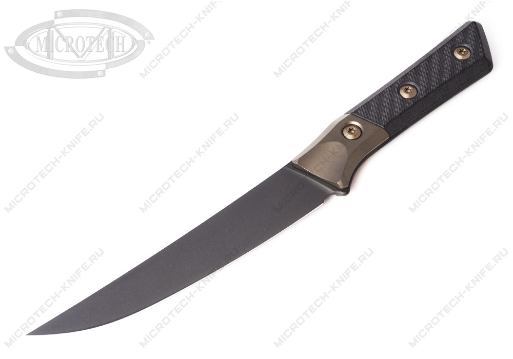 Нож Microtech Kitchen Boning Bolster 3100B-1DLCCFS