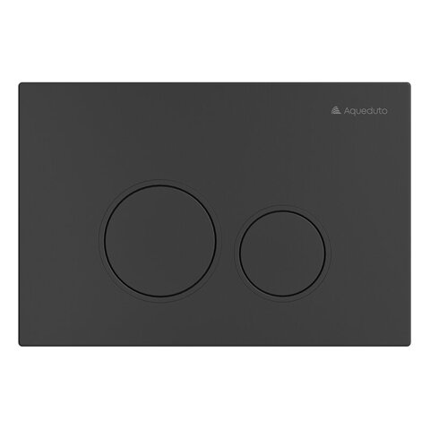 Aqueduto CIR0140 AQD CIRCULO Панель смыва, черный матовый