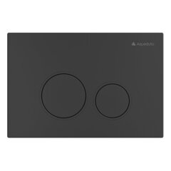 Aqueduto CIR0140 AQD CIRCULO Панель смыва, черный матовый фото