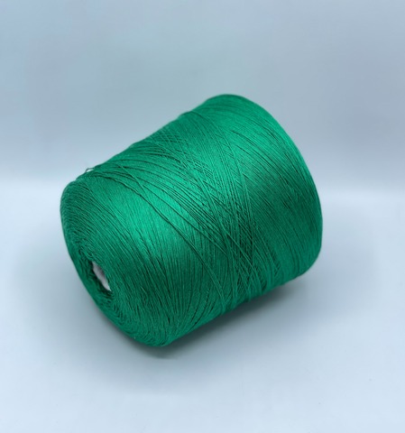 Luxury Selection by Ri.Go, Lucente, 700м. 50% Меринос экстрафайн, 50% Шелк Шаппе, Зеленый(421/321), 37683