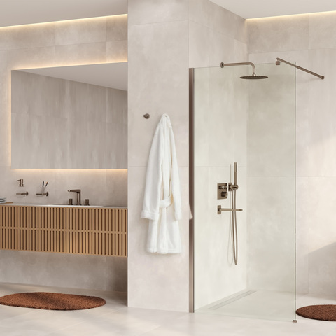 WasserKRAFT Rur 30W44BN  Душевое ограждение