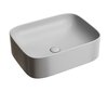 Ceramica Nova Element CN6052MSG Умывальник чаша накладная прямоугольная, 50.5x38, цвет: серый матовый