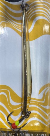 88 Блесна зимняя KDF Minkur 130-8043 10 гр 75 мм цв gold