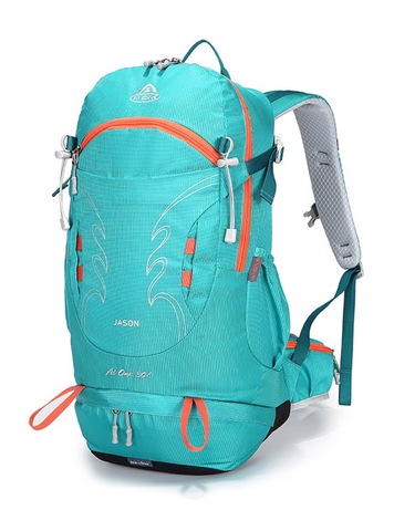 Картинка рюкзак туристический Ai One 1869 light blue-orange - 5