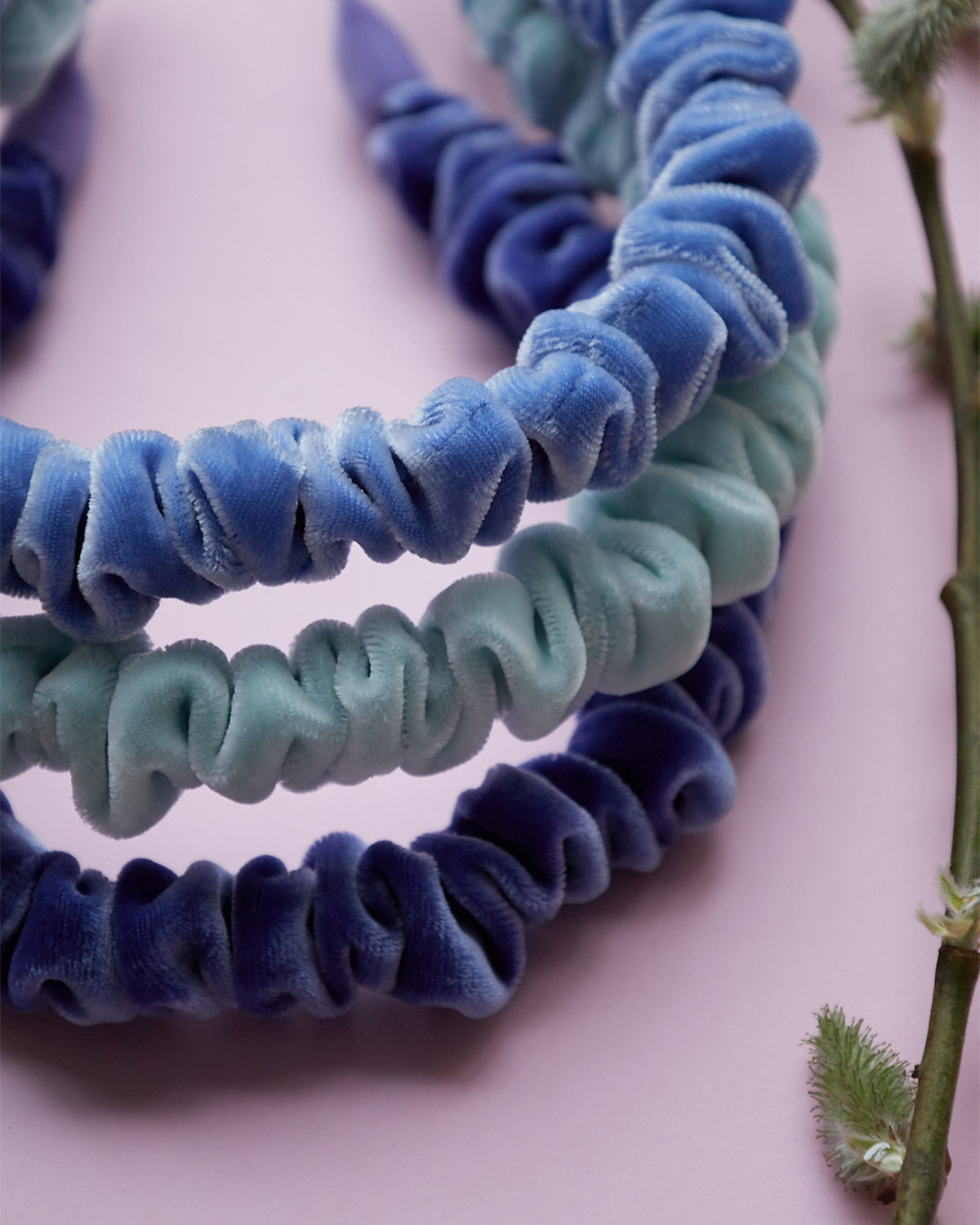 Бархатный ободок COLLETE