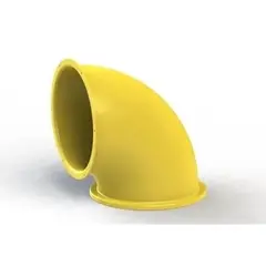 Деталь туннельных горок поворот 90°