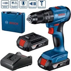 Аккумуляторный ударный шуруповёрт Li-Ion GSB 185-LI 2х2 А·ч BOSCH 06019K3100
