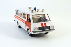 RAF-22031 (2203) Latvia Ambulance 1:43 Agat Mossar Tantal