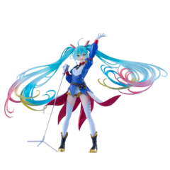 Фигурка Banpresto Hatsune Miku x Gundam Collaboration