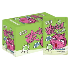 Кислые леденцы Ujane sour candies со вкусом сливы