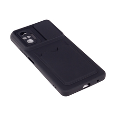 Чехол для телефона X-Game XG-S086 для Redmi Note 10 Pro Чёрный Card Holder