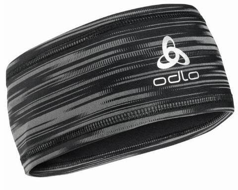 Картинка повязка Odlo Polyknit light black reflective - 3