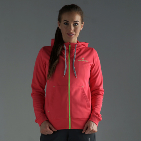 толстовка NORDSKI Hood Pink/Yellow W NSW579891