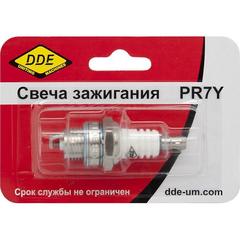 Свеча зажигания DDE - PR7Y (Champion RCJ7, Bosch WR11EO, NGK BR2LM) бензопилы, триммеры, мото (PR7Y)