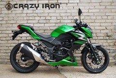 Дуги для Kawasaki Z250 + Слайдеры на дуги Crazy Iron 44001