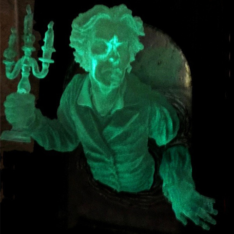 Хэллоуин декорация 3D скульптура Призрак в зеркале