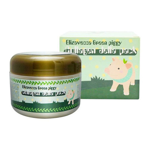 Elizavecca Green Piggy Collagen Jella Pack - Коллагеновая маска