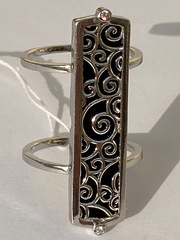 Тулуза (кольцо из серебра)