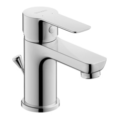 Duravit A.1 Смеситель для раковины на 1 отв. с донным клапаном, цвет: хром A11010001010 фото