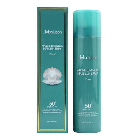 JMsolution Marine Luminous Pearl Deep Sun Spray - Спрей солнцезащитный с морскими минералами