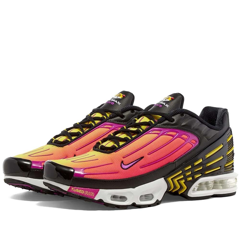 air max plus pink and yellow