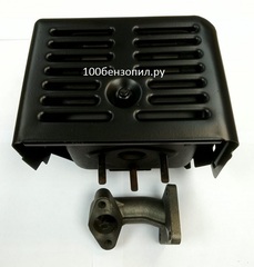 Глушитель для двигателя 188F с патрубком