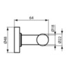 Крючок Ideal Standard Iom A9116AA