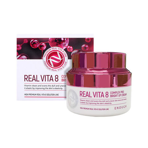 ENOUGH Крем для лица ВИТАМИНЫ Real Vita 8 Complex Pro Bright Up Cream, 50 мл