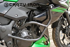 Дуги для Kawasaki Z250 + Слайдеры на дуги Crazy Iron 44001