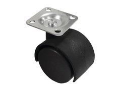 71-0-006 Колесо мебельное с крепежной площадкой, 40х59мм (Россия)