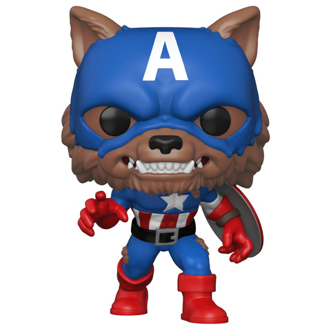 Фигурка Funko POP! Marvel: Capwolf (Funkon 2021 Exc) (882)