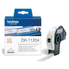 Универсальные наклейки Brother DK-11204 (17 x 54 мм) 400 шт