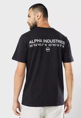 Футболка Alpha Industries Alpha Code Graphic Tee Black (Черная)