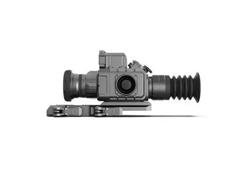 Тепловизионный прицел с дальномером LZIRTEK Perun 350L с креплением Weaver