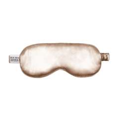 Шелковая маска для сна Silk Silk карамель