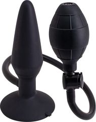 Анальная пробка с функцией расширения Inflatable Butt Plug Medium - 14,2 см. - 