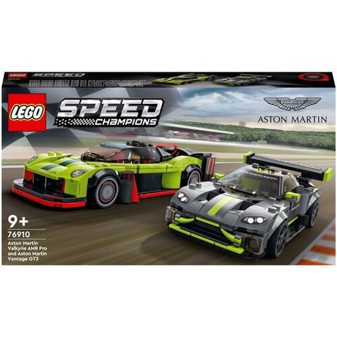Lego konstruktor Aston Martin Valkyrie AMR Pro#and Aston Martin Vantage GT3