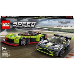 Lego konstruktor Aston Martin Valkyrie AMR Pro#and Aston Martin Vantage GT3