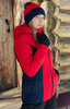 Утеплённая прогулочная куртка Nordski Base Red/Black Iris женская