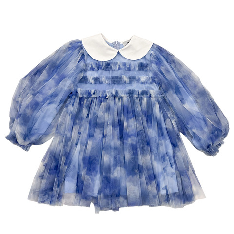 Платье Raspberry Plum (Модель Horse Blue Tulle) купить в Babyswag