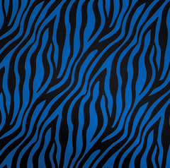 Атлас Армани стрейч принт, 90 гр/м2, 145 см, синий