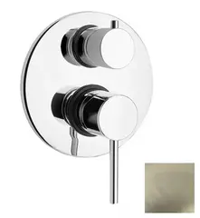 Paini Cox 78PW6911 Смеситель для душа встраиваемый, с дивертором, на 2 выхода, никель PVD фото