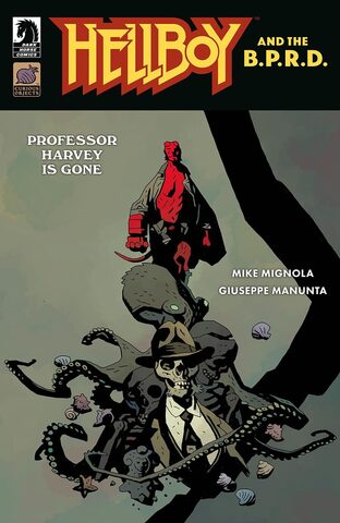 Hellboy And The BPRD Professor Harvey Is Gone #1 (Cover B)