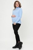 Водолазка для беременных и кормящих 12165 голубой