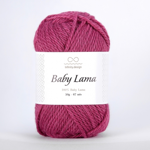 Пряжа Infinity Baby Lama 4644 сливовый меланж