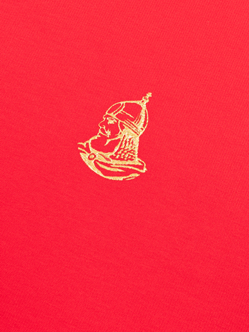 Джемпер красного цвета с круглым вырезом (XS/44, S/46, 3XL/56, 4XL/58) – Распродажа