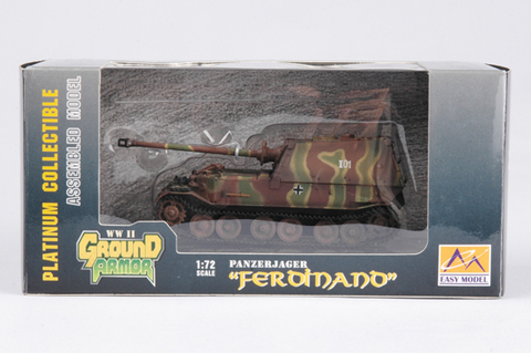 Модель Танк масштаб 1:72 Фердинанд 654 - й восточный полк Армия Германии